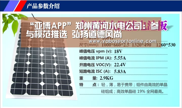 “亚博APP”郑州黄河水电公司:参与模范推选 弘扬道德风尚(图3) 亚博APP